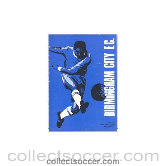 1968 - Birmingham City v Chelsea official programme 30/03/1968
