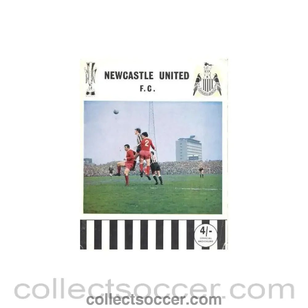 1968 - Newcastle United official brochure of season 1968-1969 - Collect Soccer