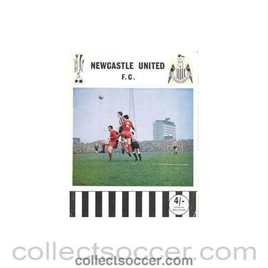 1968 - Newcastle United official brochure of season 1968-1969