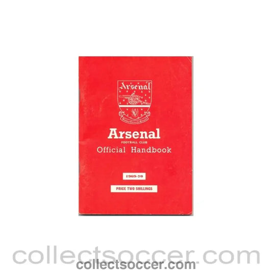 1969 - Arsenal official handbook 1969-1970