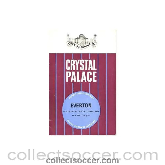 1969 - Crystal Palace v Coventry City official programme 13/12/1969 - Collect Soccer