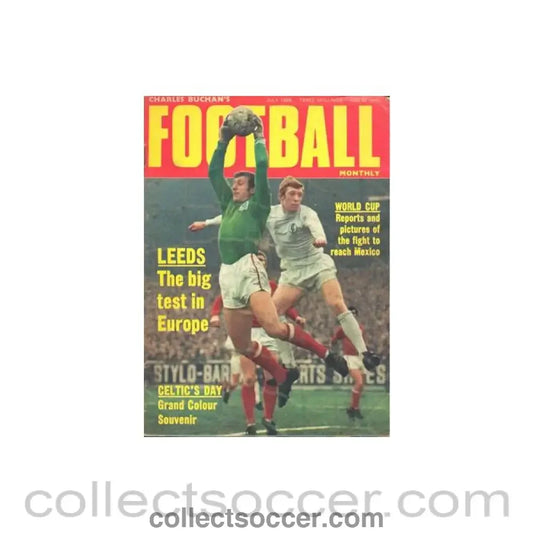 1969 - Football Monthly magazine of July 1969
