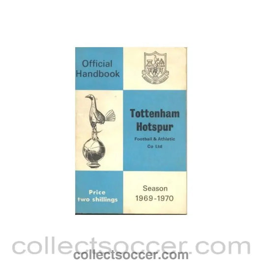 1969 - Tottenham Hotspur Handbook 1969 - 1970 - Collect Soccer