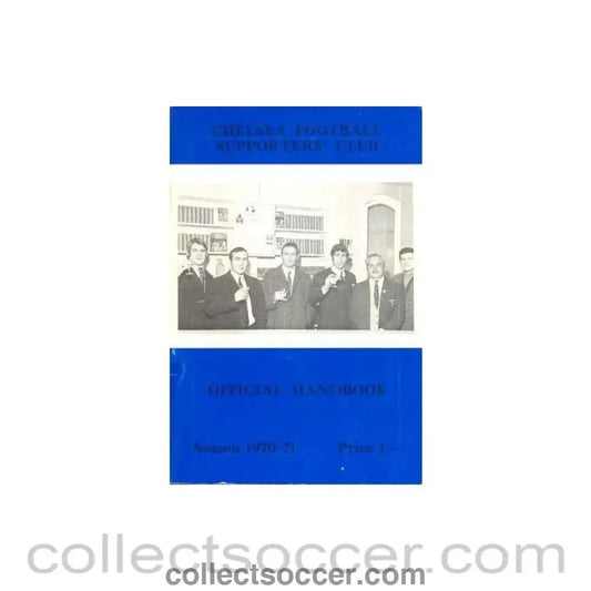 1970 - 1971 Chelsea Official Handbook of the Supporters' Club - Collect Soccer