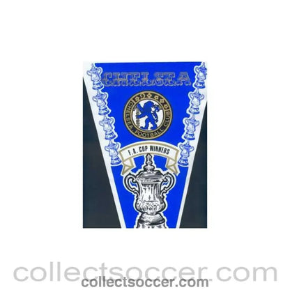 1970 - Chelsea FA Cup Winners Pennant 1970 - Collect Soccer