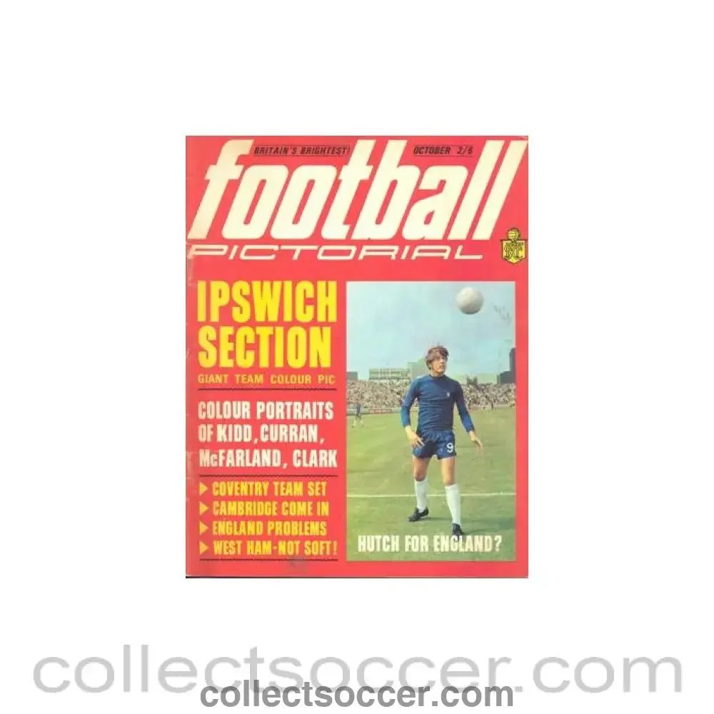 1970 - Football Pictorial magazine of October 1970 - Collect Soccer
