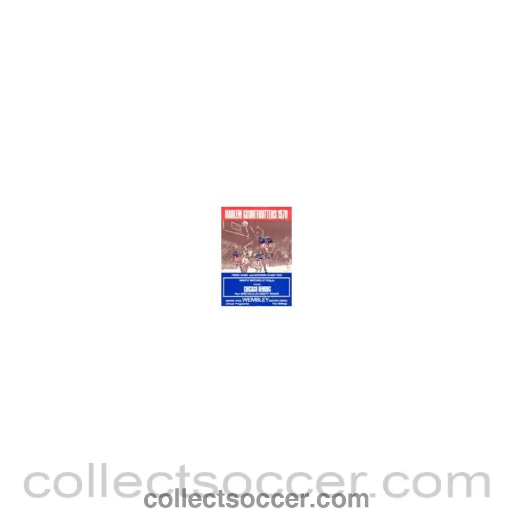 1970 - Harlem Globetrotters v Chicago Demons basketball official programme 15-23/05/1970 - Collect Soccer