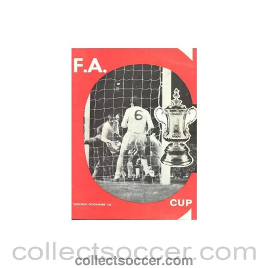 1971 - 1972 FA Cup Souvenir Programme - Collect Soccer