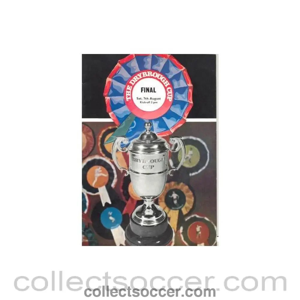 1971 - Aberdeen v Celtic official programme 07/08/1971 Drybrough Cup Final - Collect Soccer
