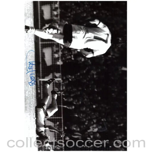 1971 - Arsenal - Charlie George Original Autograph Photo 1971 FA Cup Final - Collect Soccer