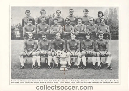 1971 - Bruges V Chelsea official programme 10/03/1971 Cup Winners Cup Quarter-Final 1st Leg - Collect Soccer