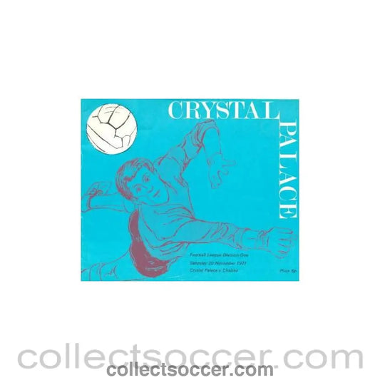 1971 - Crystal Palace vChelsea official programme 20/11/1971