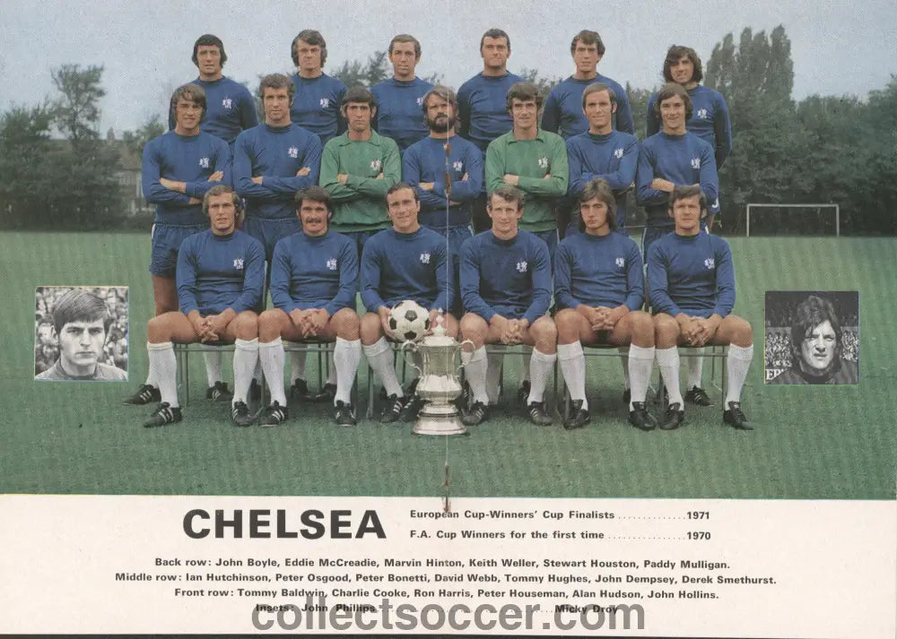 1971 Cup Winners Cup Final Programme- Chelsea Edition - Chelsea v Real Madrid