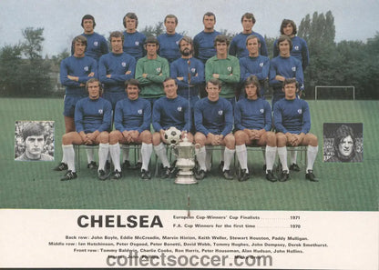 1971 Cup Winners Cup Final Programme- Chelsea Edition - Chelsea v Real Madrid