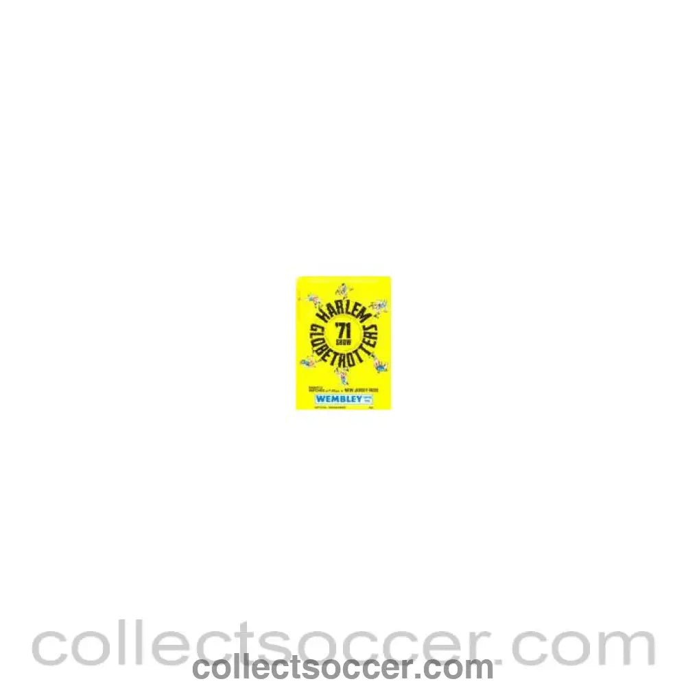 1971 - Harlem Globetrotters v New Jersey Reds basketball official programme 1971 - Collect Soccer