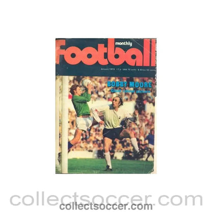 1972 - Football Monthly magazine of January 1972