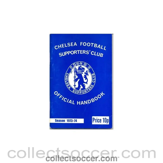 1973-1974 Chelsea Official Handbook of the Supporters’ Club