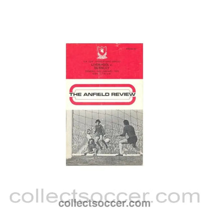 1973 - Liverpool v Burnley official programme 16/01/1973 - Collect Soccer