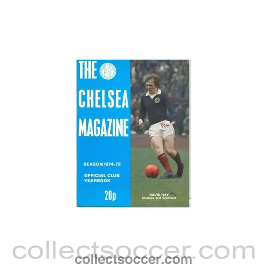 1974-1975 Chelsea Official Yearbook and Magazine
