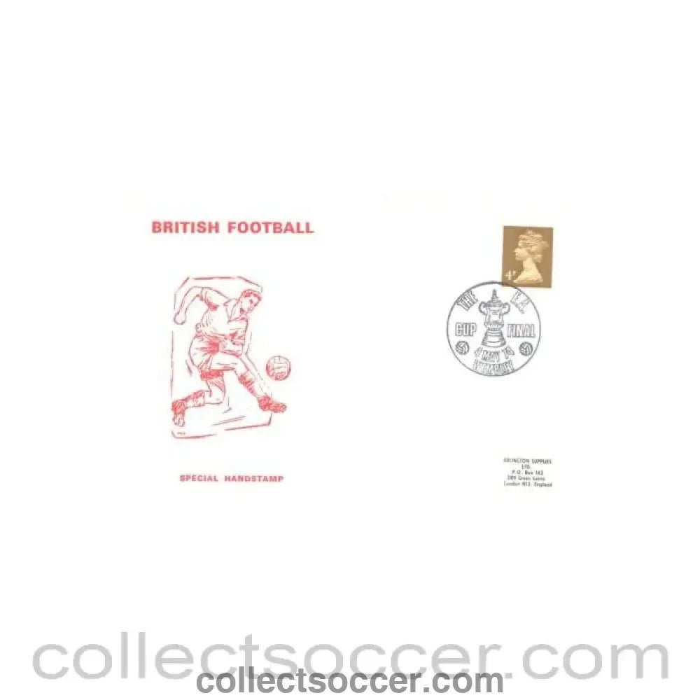 1974 - F.A. Cup Final at Wembley on 04/05/1974 first day cover - Collect Soccer