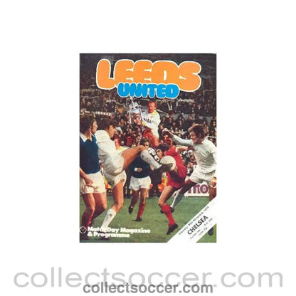 1974 - Leeds vChelsea official programme 30/11/1974 Football League