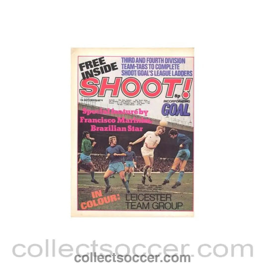 1974 - Shoot! Magazine of 07/09/1974 - Collect Soccer