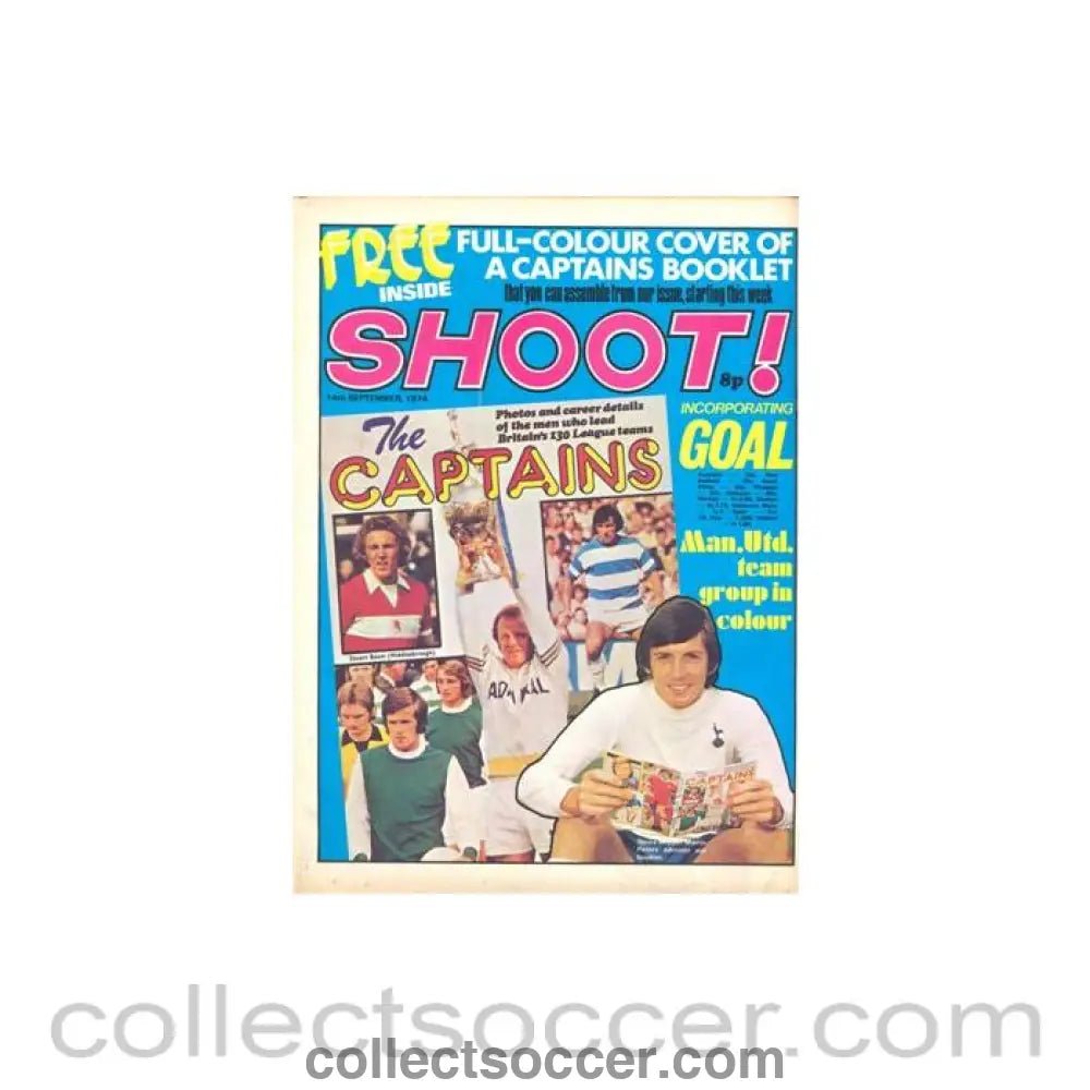1974 - Shoot! Magazine of 14/09/1974 - Collect Soccer