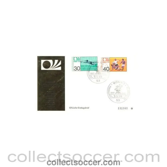 1974 - World Cup 1974 First Day Cover 15/05/1974