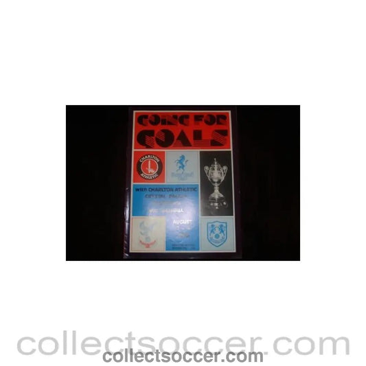 1975 - Charlton Athletic, Crystal Palace, Gillingham and Millwall official programme 02-09/08/1975 Kent Cup - Collect Soccer