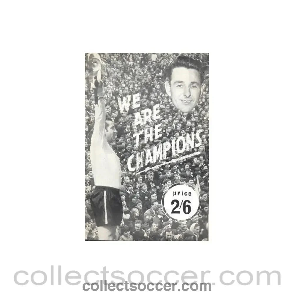 1975 - We Are The Champions - Derby County brochure - 1975 League Cup Champions - Collect Soccer