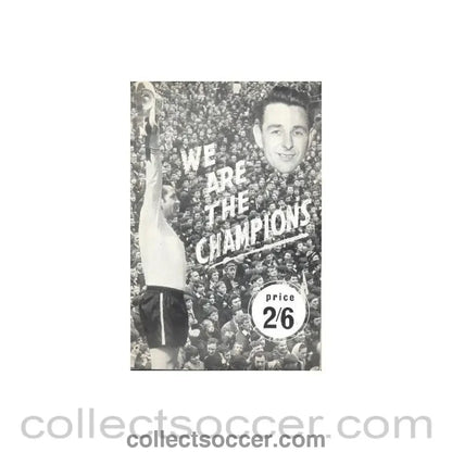 1975 - We Are The Champions - Derby County brochure - 1975 League Cup Champions - Collect Soccer
