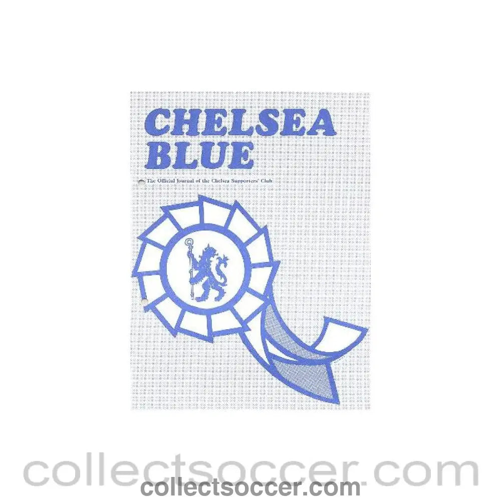 1976 - Chelsea Supporters’ Club Official Journal 1976-1977 hole punched
