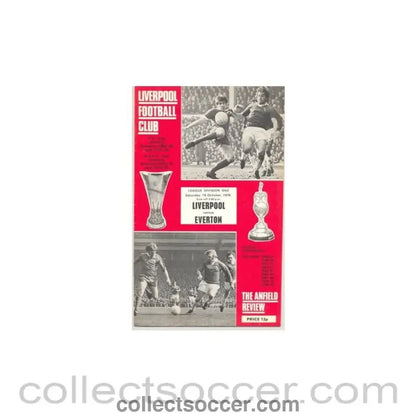 1976 - Liverpool v Everton official programme 16/10/1976 - Collect Soccer
