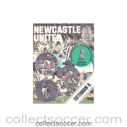 1976 - Newcastle United v Tottenham Hotspur official programme 21/01/1976 - Collect Soccer