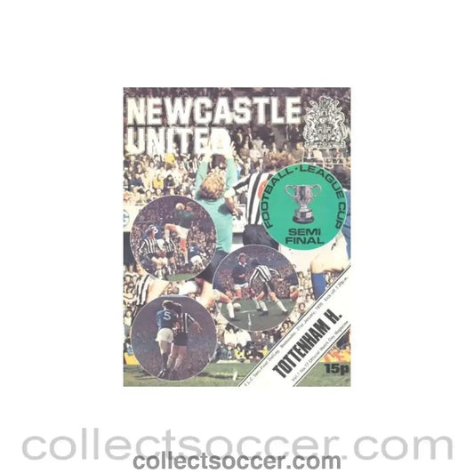 1976 - Newcastle United v Tottenham Hotspur official programme 21/01/1976 - Collect Soccer