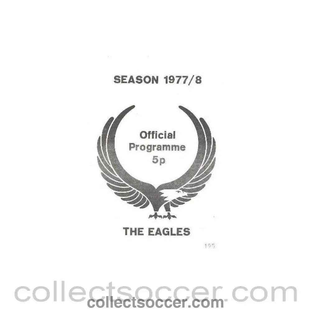 1977 - Bedford v Chelsea XI official programme 23/11/1977 - Collect Soccer