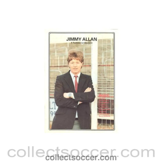 1977 - Chelsea - Jimmy Allan - A Testimonial Souvenir Season 1977-78