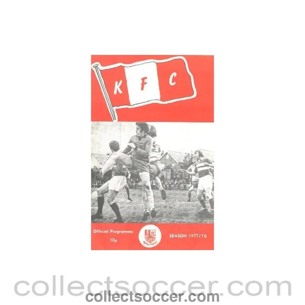 1977 - Kingstonian v Hayes official programme 13/09/1977 - Collect Soccer