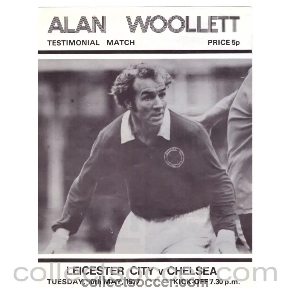 1977 Leicester City v Chelsea Football Programme - Collect Soccer