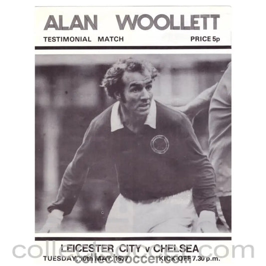 1977 Leicester City v Chelsea Football Programme - Collect Soccer