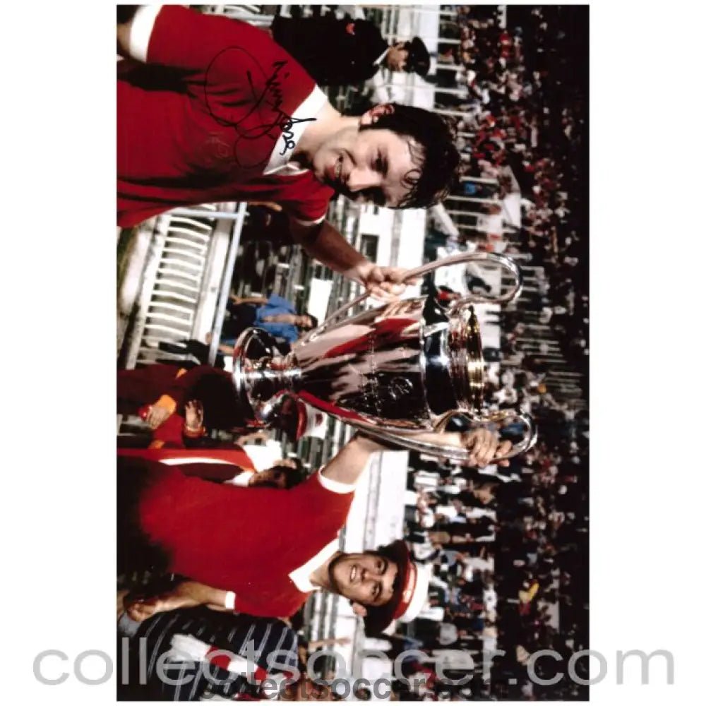 1977 - Liverpool - Jimmy Case Original Signed Photo - Collect Soccer
