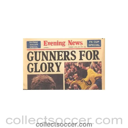 1978 - Evening News FA Cup Special of 25/04/1978