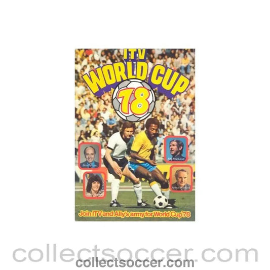 1978 World Cup ITV World Cup brochure - Collect Soccer