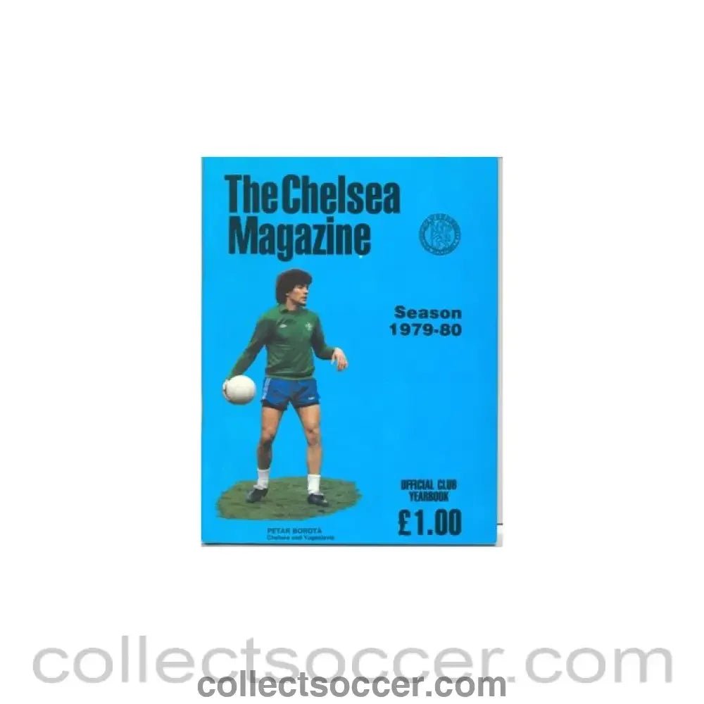 1979 - 1980 Chelsea Official Yearbook and Magazine - Collect Soccer