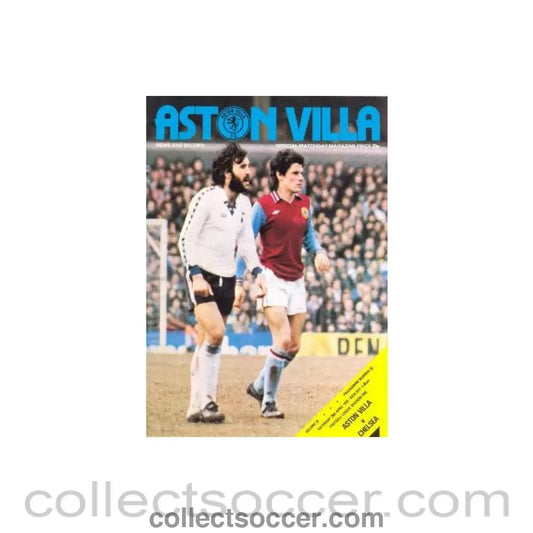 1979 - Aston Villa vChelsea official programme 28/04/1979, - Collect Soccer