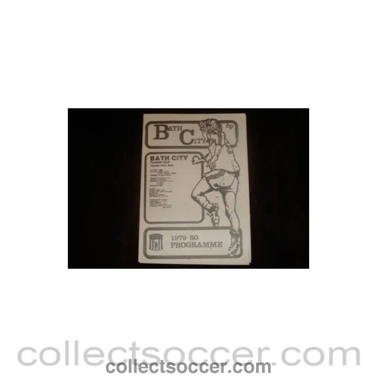 1979 - Bath City v Tulsa Roughnecks official programme 31/10/1979, Semi-Professional International - Collect Soccer