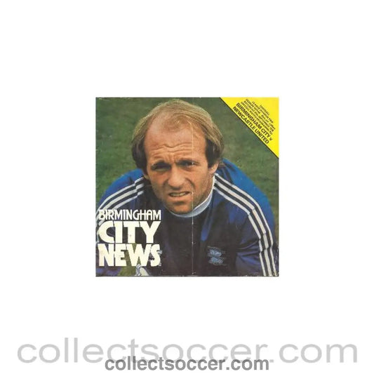 1979 - Birmingham City v Newcastle United official programme 29/09/1979 Football League - Collect Soccer