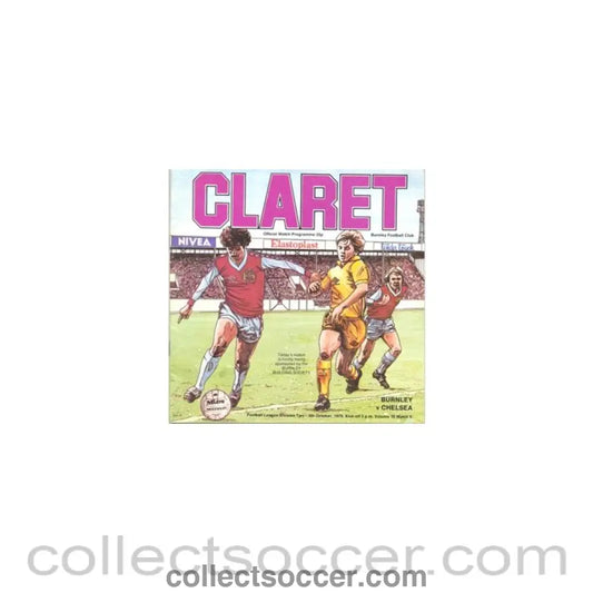1979 - Burnley v Chelsea Football programme 06/10/1979