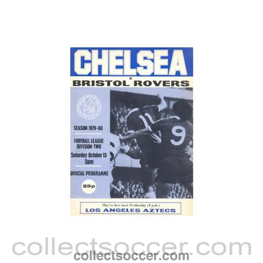 1979 - Chelsea v Bristol Rovers official programme 13/10/1979