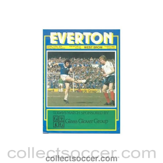 1979 - Everton v West Bromwich Albion official programme 01/05/1979 Football League - Collect Soccer